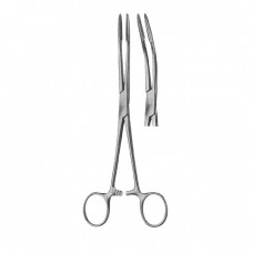 Sponge & Dessing Forceps Curved Without Ratchet 20cm